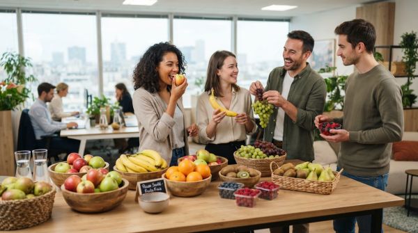 Top astuces pour améliorer la santé au bureau avec des fruits